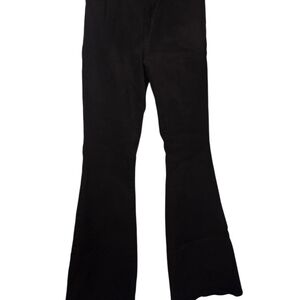 Frame Denim Black Flare Pants
